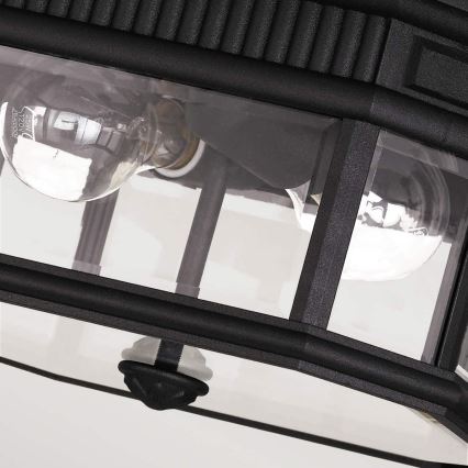 Feiss - Iluminação de teto exterior COTSWOLD LANE 2xE27/60W/230V IP44