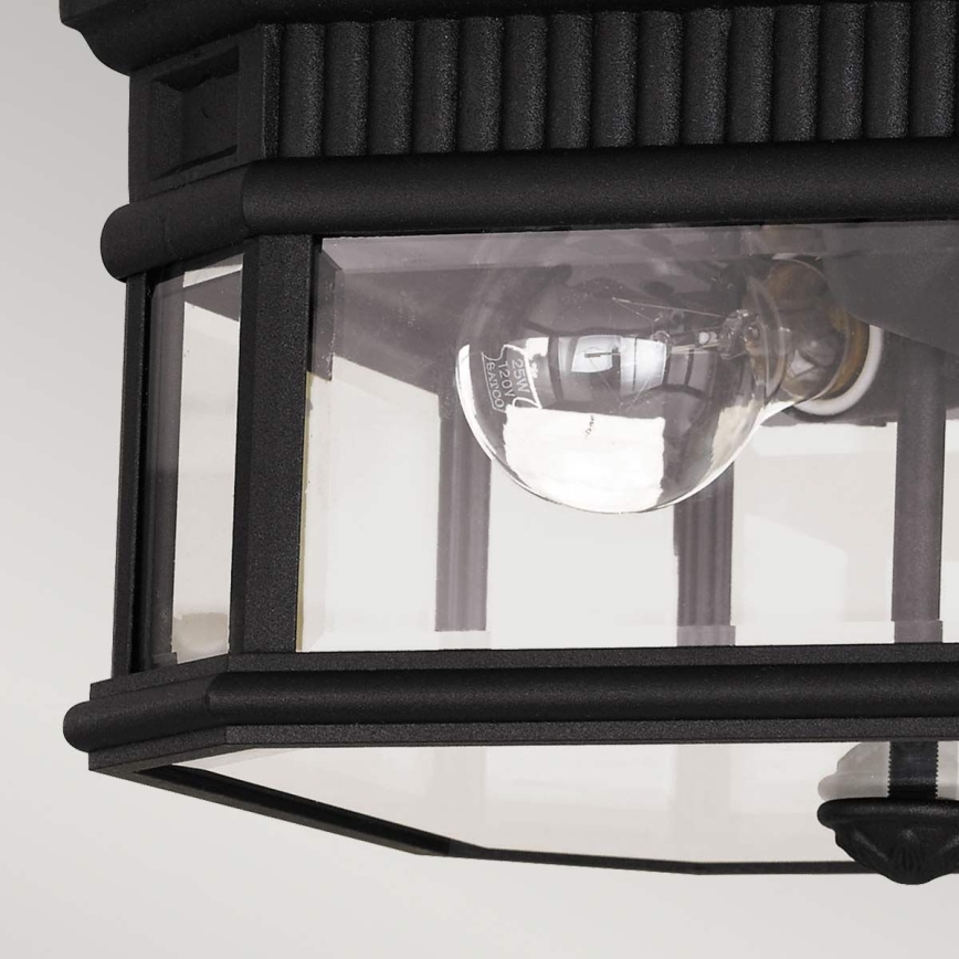 Feiss - Iluminação de teto exterior COTSWOLD LANE 2xE27/60W/230V IP44