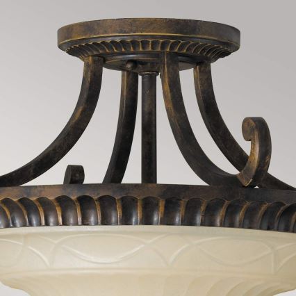 Feiss - Candeeiro integrado DRAWING ROOM 2xE27/60W/230V