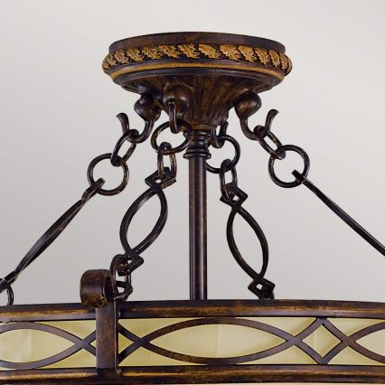 Feiss - Candeeiro integrado DRAWING ROOM 2xE27/60W/230V