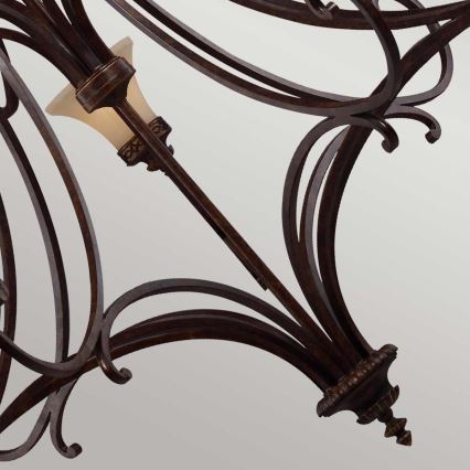 Feiss - Candeeiro suspenso DRAWING ROOM 18xE27/60W/230V