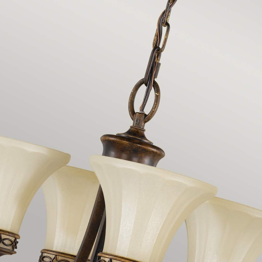 Feiss - Candeeiro suspenso DRAWING ROOM 4xE27/60W/230V