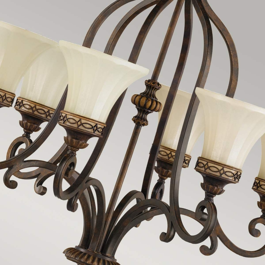 Feiss - Candeeiro suspenso DRAWING ROOM 6xE27/60W/230V