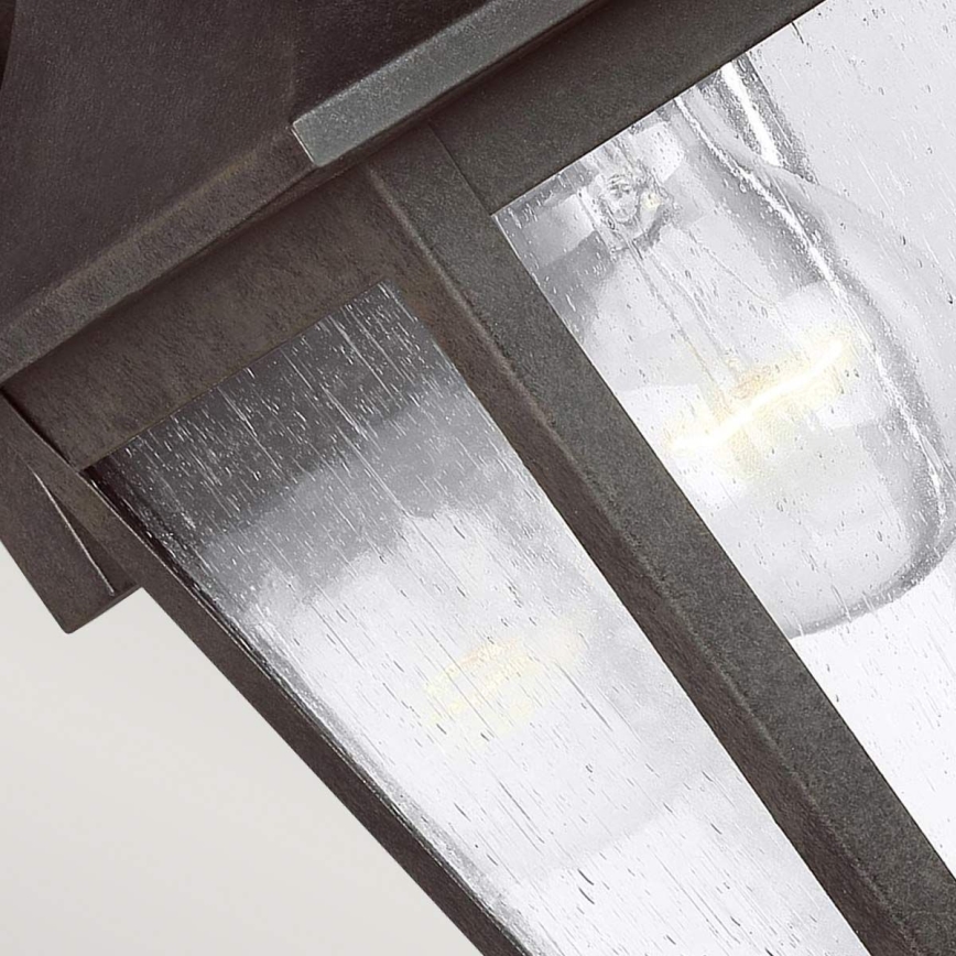 Feiss - Iluminação de parede exterior GALENA 1xE27/60W/230V IP44
