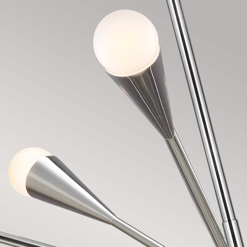 Feiss - Candeeiro suspenso LED JAX 10xG9/3W/230V cromado brilhante