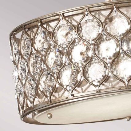 Feiss - Candeeiro suspenso LUCIA 3xE27/60W/230V