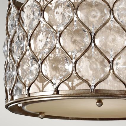 Feiss - Candeeiro suspenso LUCIA 1xE27/60W/230V