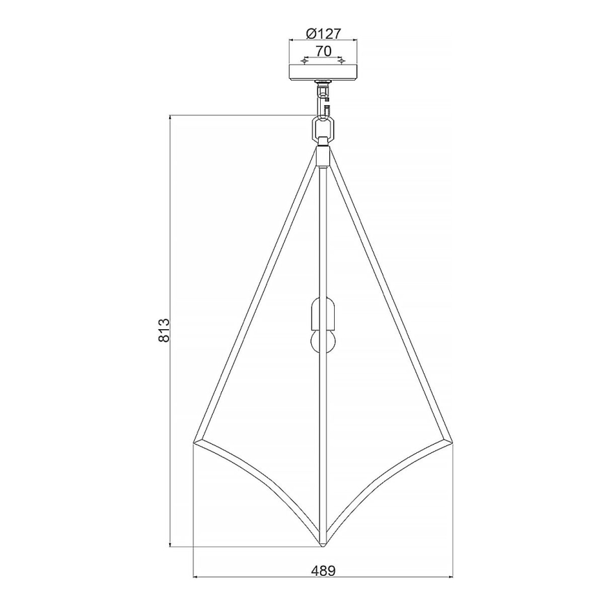 Feiss - Candeeiro suspenso NICO 1xE27/60W/230V