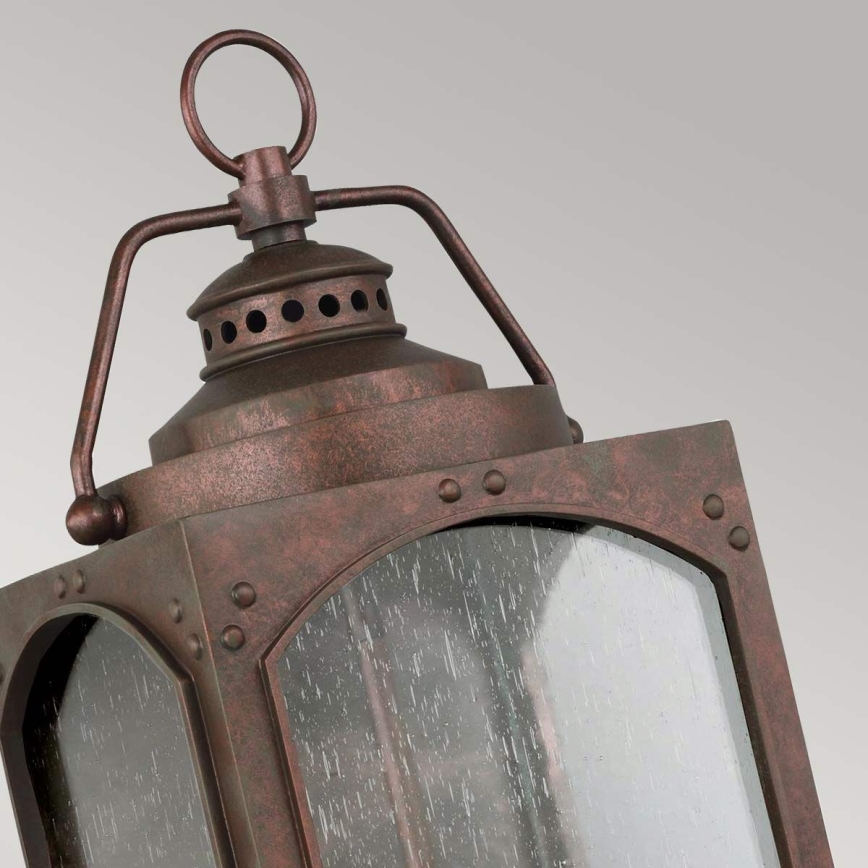 Feiss - Iluminação de parede exterior RANDHURST 3xE14/40W/230V IP44