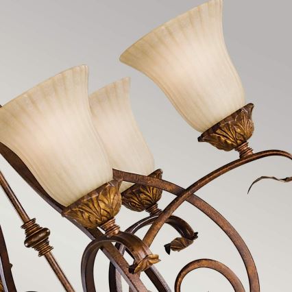 Feiss - Candeeiro suspenso SONOMA VALLEY 6xE27/60W/230V
