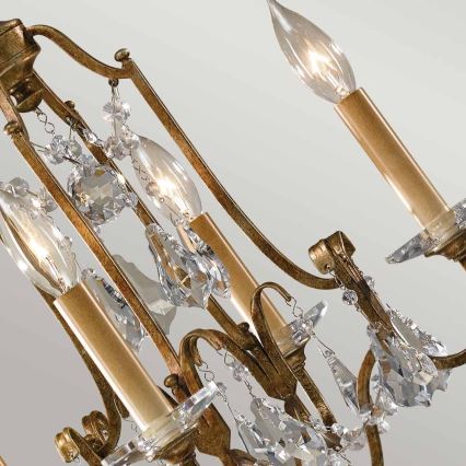 Feiss - Candeeiro suspenso VALENTINA 4xE14/60W/230V