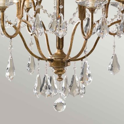 Feiss - Candeeiro suspenso VALENTINA 6xE14/60W/230V