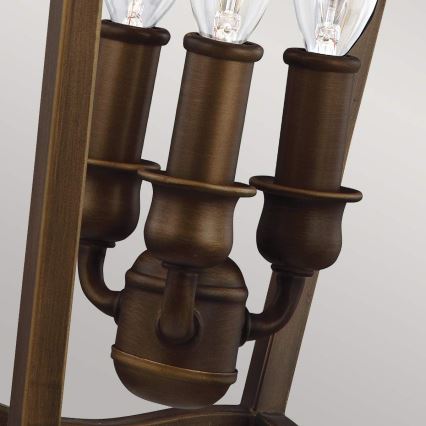 Feiss - Candeeiro suspenso YARMOUTH 3xE14/60W/230V
