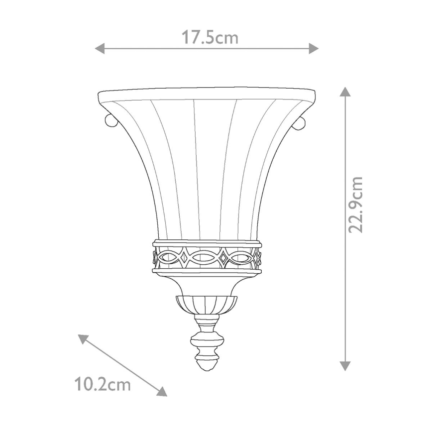 Feiss - Iluminação de parede DRAWING ROOM 1xE14/60W/230V