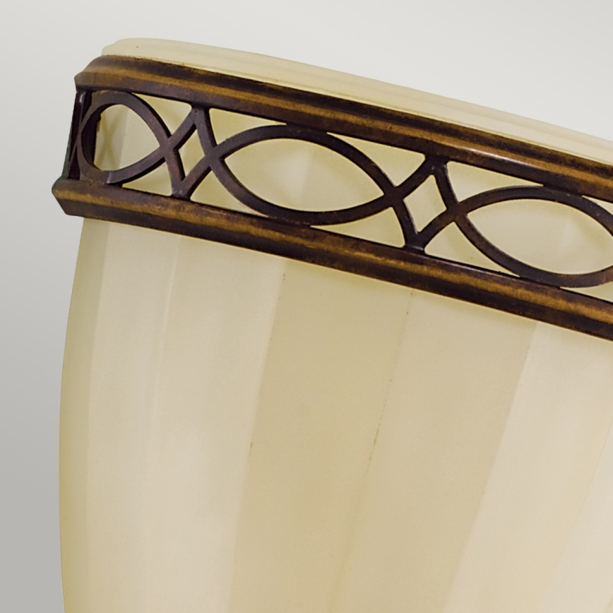 Feiss - Iluminação de parede DRAWING ROOM 1xE27/60W/230V bronze