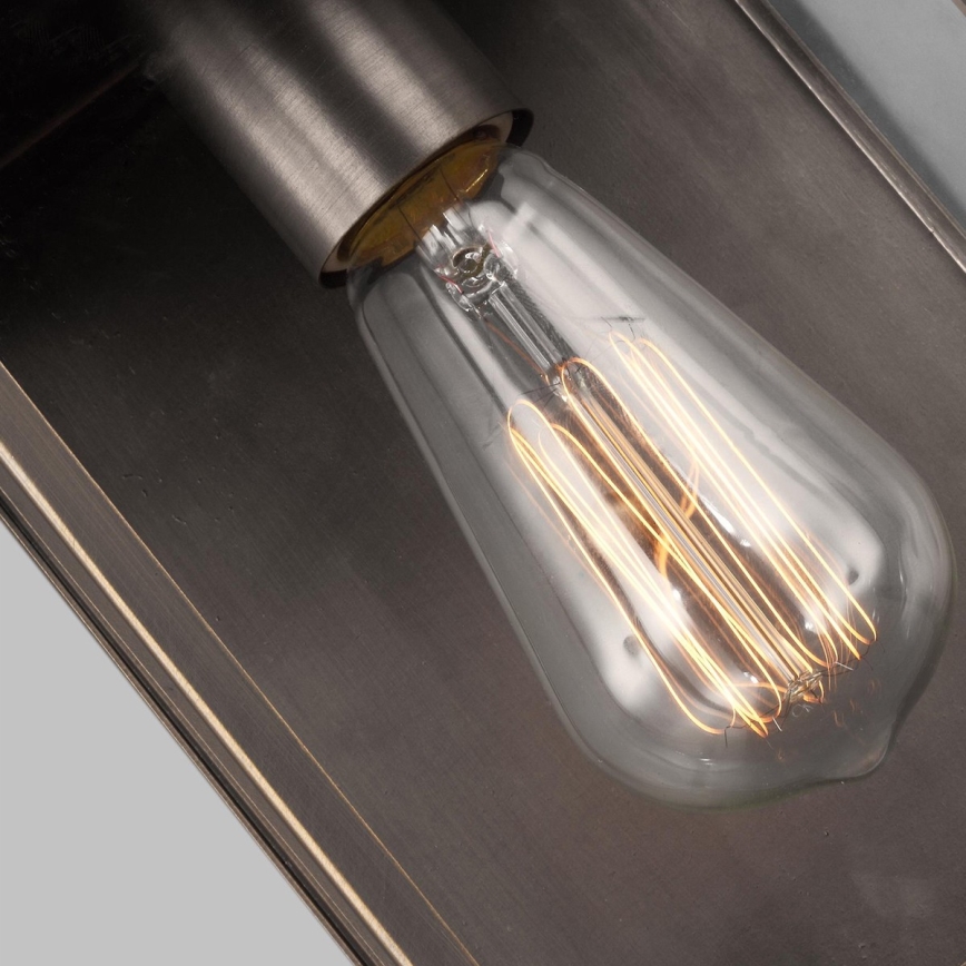 Feiss - Iluminação de parede exterior GLENVIEW 1xE27/60W/230V IP44 antracite