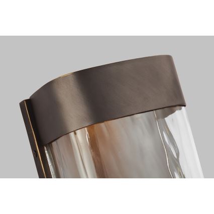 Feiss - Iluminação de parede exterior LED BENNIE LED/14W/230V IP44 bronze