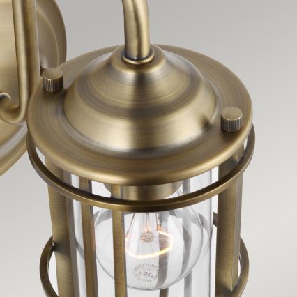 Feiss - Iluminação de parede exterior URBAN 1xE27/60W/230V IP44 bronze