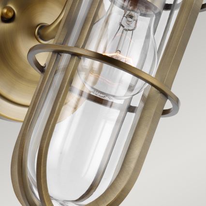 Feiss - Iluminação de parede exterior URBAN 1xE27/60W/230V IP44 bronze