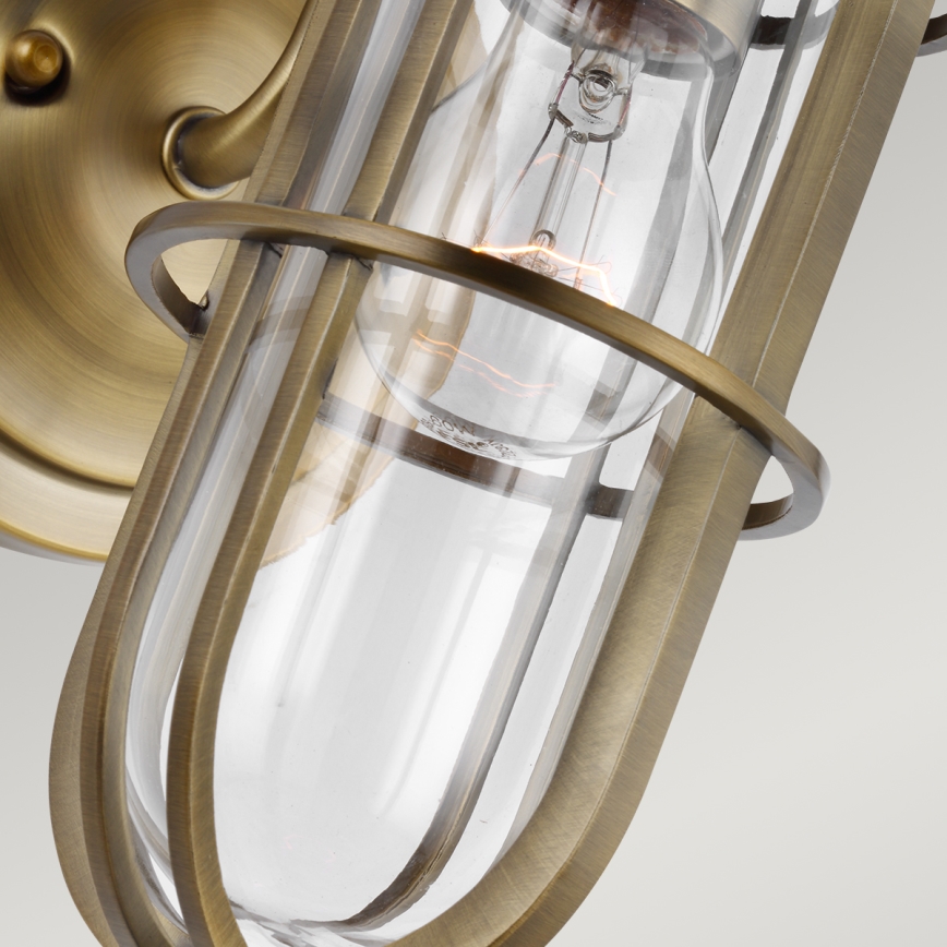 Feiss - Iluminação de parede exterior URBAN 1xE27/60W/230V IP44 bronze