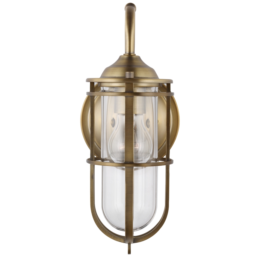 Feiss - Iluminação de parede exterior URBAN 1xE27/60W/230V IP44 bronze