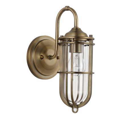Feiss - Iluminação de parede exterior URBAN 1xE27/60W/230V IP44 bronze