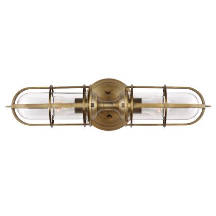 Feiss - Iluminação de parede exterior URBAN 2xE27/60W/230V IP44 bronze