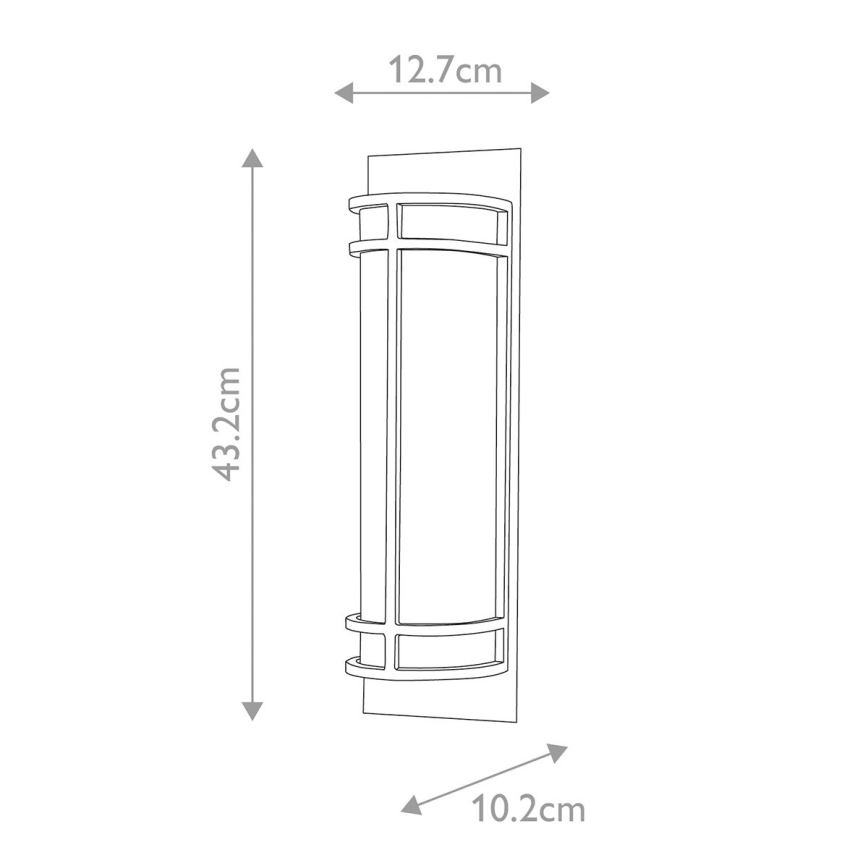 Feiss - Iluminação de parede FUSION 2xE27/60W/230V