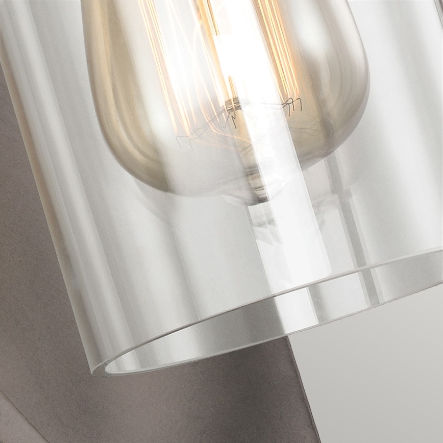 Feiss - Iluminação de parede MARLENA 1xE27/60W/230V antracite