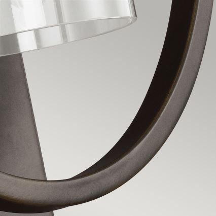 Feiss - Iluminação de parede MARLENA 1xE27/60W/230V antracite