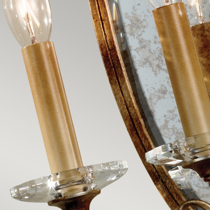 Feiss - Iluminação de parede VALENTINA 3xE14/60W/230V latão