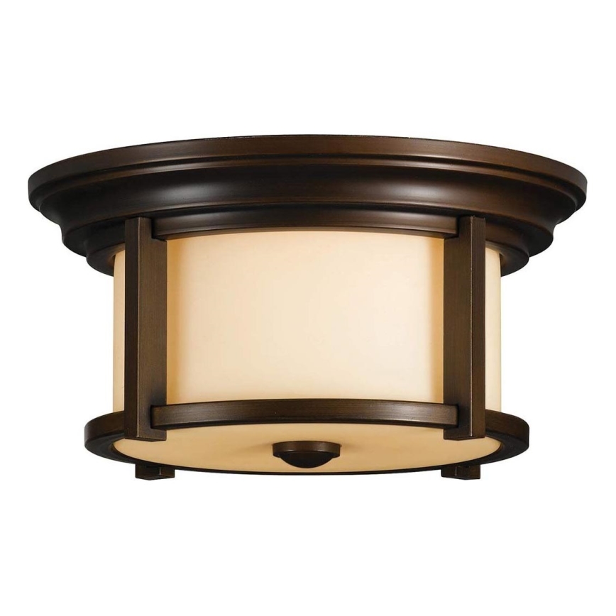Feiss - Iluminação de teto exterior MERRIL 2xE27/60W/230V IP44