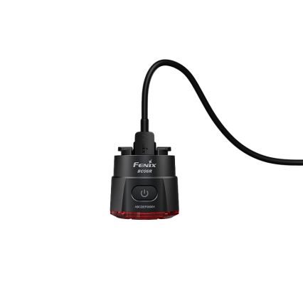 Fenix BC06R - LED Luz de bicicleta recarregável e regulável LED/USB IP66 90 Eu 24,5 h