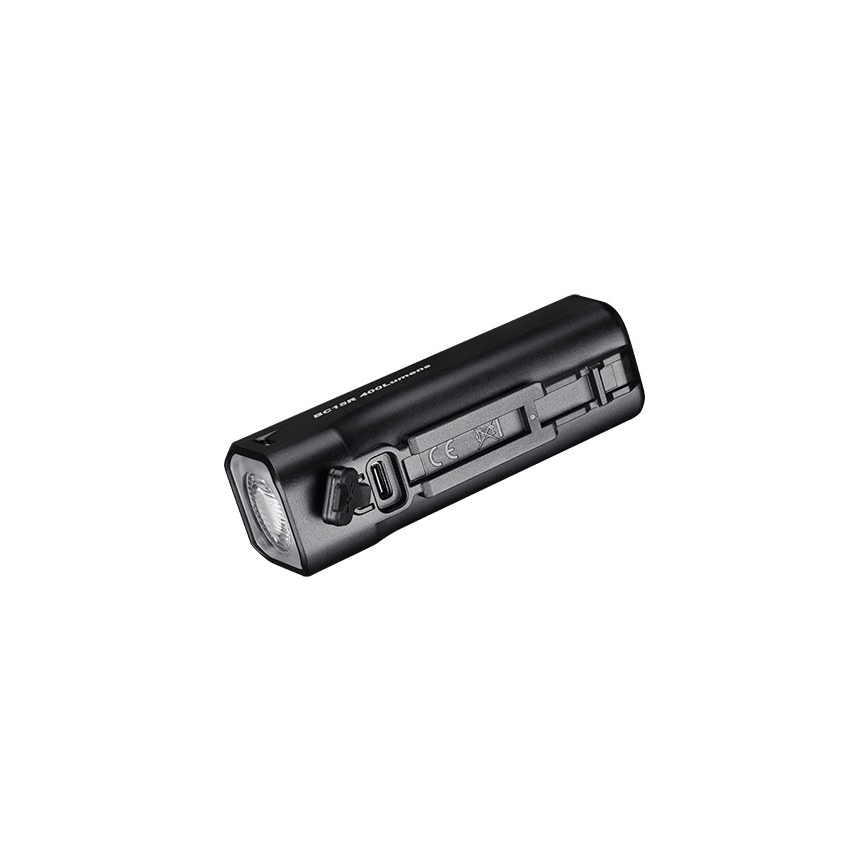 Fenix BC15R- Luz de bicicleta LED recarregável e regulável LED/USB IP66 400 lm 31,5 horas