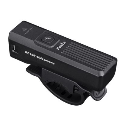 Fenix BC15R- Luz de bicicleta LED recarregável e regulável LED/USB IP66 400 lm 31,5 horas