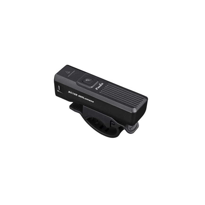 Fenix BC15R- Luz de bicicleta LED recarregável e regulável LED/USB IP66 400 lm 31,5 horas