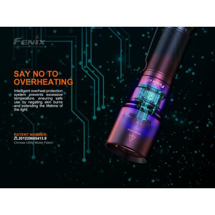 Fenix C7 - Lanterna recarregável com regulação LED 1xLED/1x21700 IP68 3000 lm 68 h