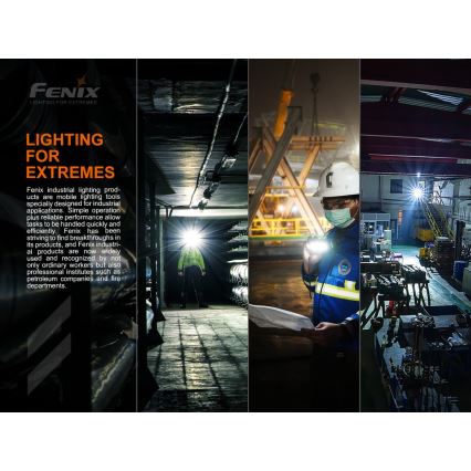 Fenix C7 - Lanterna recarregável com regulação LED 1xLED/1x21700 IP68 3000 lm 68 h