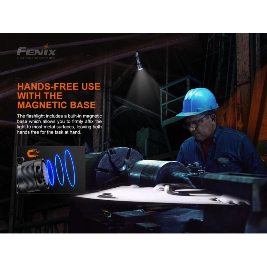 Fenix C7 - Lanterna recarregável com regulação LED 1xLED/1x21700 IP68 3000 lm 68 h