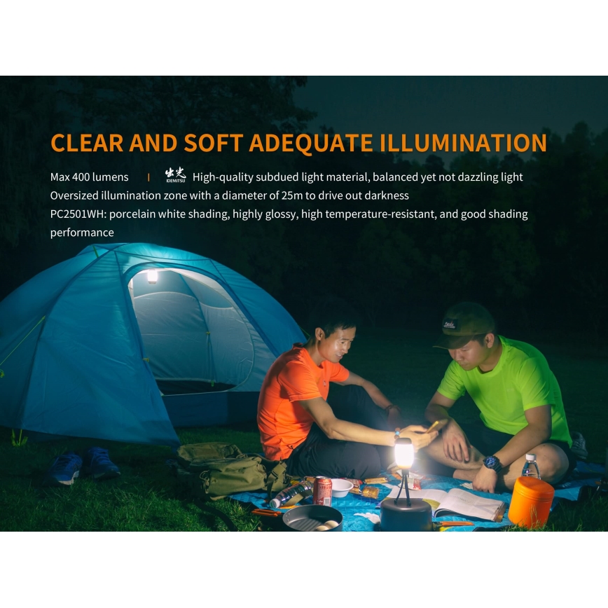 Fenix CL26RGREEN - LED Regulação portable rechargeable candeeiro LED/USB IP66 400 lm 400 h verde