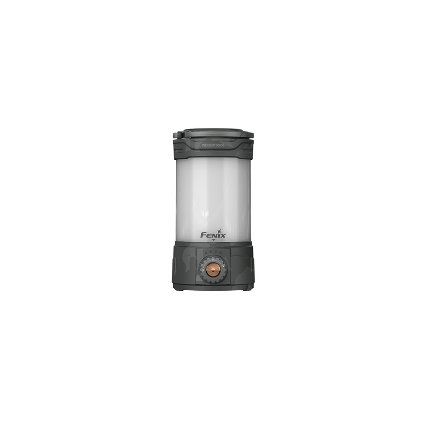 Fenix CL26RPROCAM - Candeeiro portátil LED com regulação LED/USB IP66 650 lm 408 h cinzento