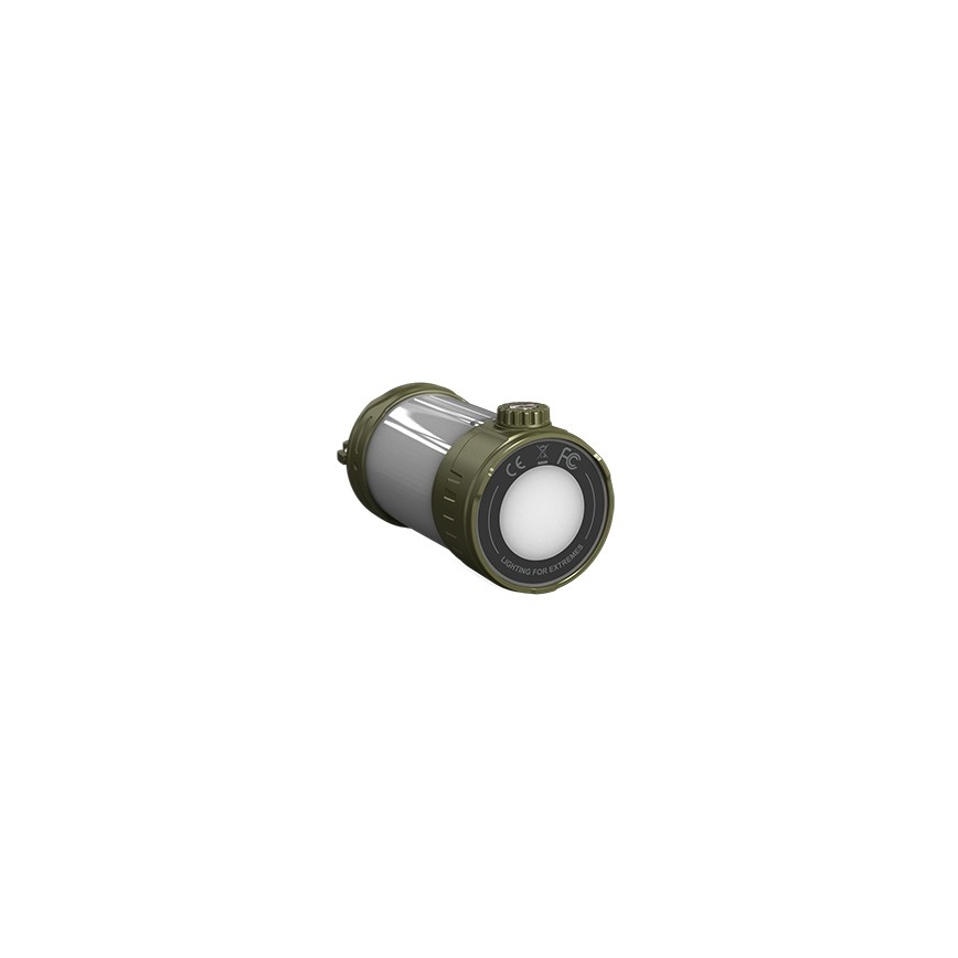 Fenix CL26RPROOLI - Candeeiro LED portátil com regulação LED/USB IP66 650 brilhante 408 h 5000 mAh verde