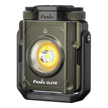 Fenix CL27RGRE - Iluminação LED regulável LED/USB IP66 1600 lm 285 h