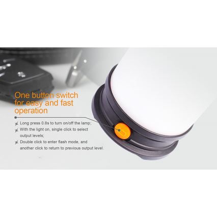 Fenix CL30R - Candeeiro portátil recarregável LED LED/USB IPX7 650 lm 300 h