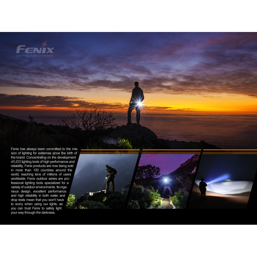 Fenix E01V20BLC - Lanterna LED LED/1xAAA IP68 100 lm 25 hrs