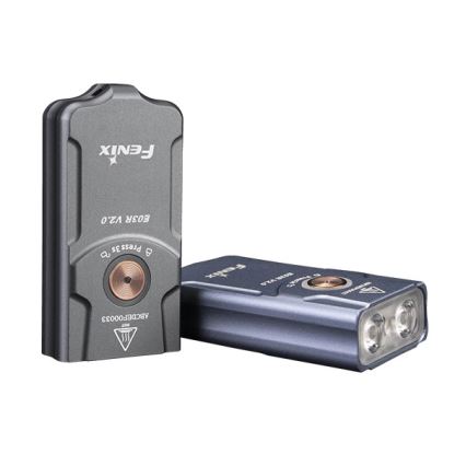 Fenix E03RV20BLU - Lanterna recarregável LED LED/USB IP66 500 lm 30 h
