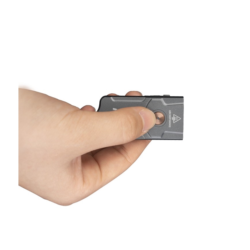 Fenix E03RV20GREY - Lanterna recarregável LED LED/USB IP66 500 brilhante 30 h 400 mAh