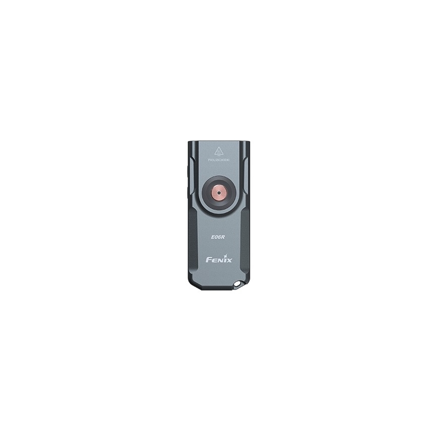 Fenix E06RGRY - Lanterna LED com regulação UV LED/USB IP66 700 brilhante 60 h 750 mAh cinzento