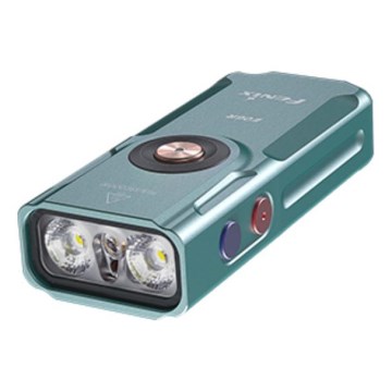 Fenix E06RTKS- Lanterna LED com regulação recarregável LED/USB IP66 700 brilhante turquesa