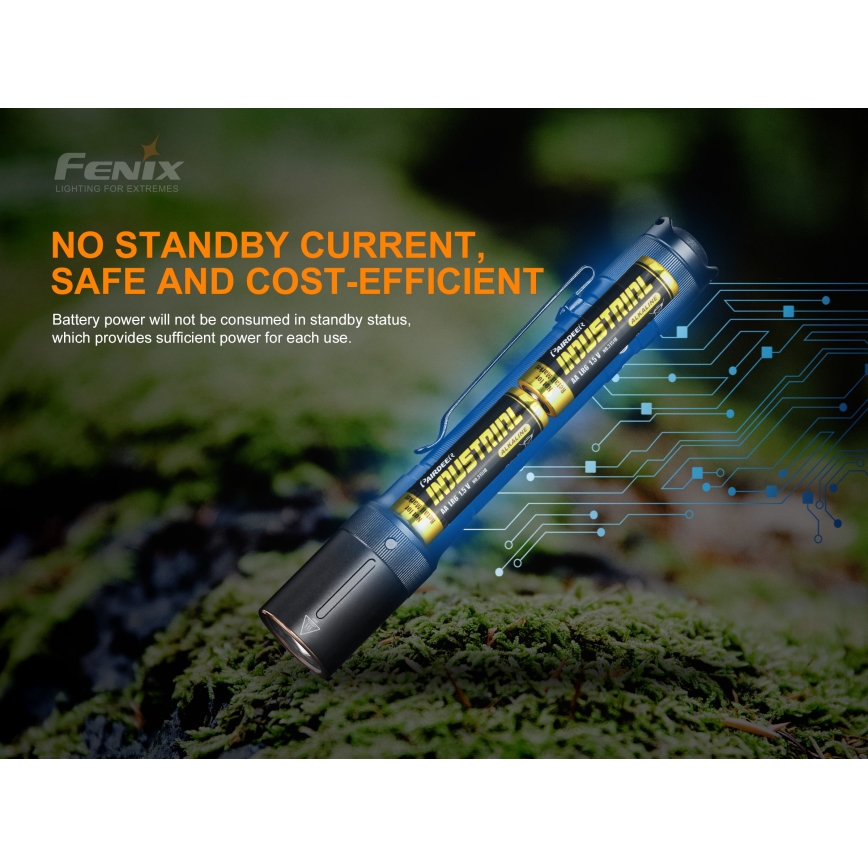 Fenix E20V20 - Lanterna LED LED/2xAA IP68 350 lm 200 hrs